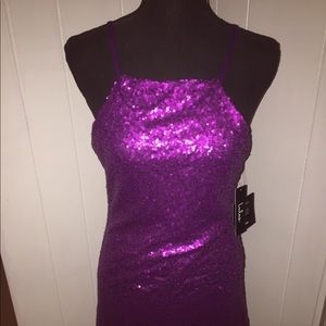 Lulu’s Purple Casmar Sequin Dress